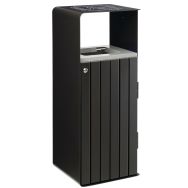 Poubelle Artri 110 L tri déchets- acier galva lattes alu mangnèse-Rossignol Pro