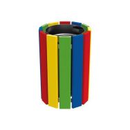 Poubelle Cologne spéciale enfants 40 L - multicolore