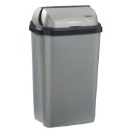 Poubelle Couvercle Coulissant - 50L - Oktop
