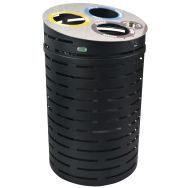 Poubelle Doria sélectif 3 x 75 L