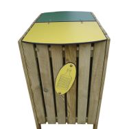 Poubelle ECO-DUO - 2 x 100 L