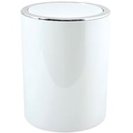 Poubelle Kamaka 6l sdb blanc ABS push in