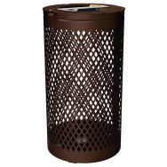 Poubelle Losange Tri sélectif 2 x 60 L - galva - Procity