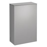 Poubelle Murale - 10L - Stella 9006 Aluminium
