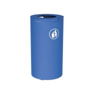 Poubelle Olbia 120 L sans seau - galva - Procity