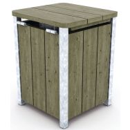 Poubelle Pontusval 100L - pin