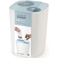 Poubelle Salle de Bains Split 8L - Bleu