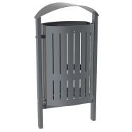 Poubelle Silaos 50 L acier - Procity