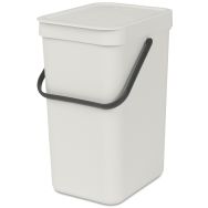 Poubelle Sort&Go 12L, Brabantia, Blanc