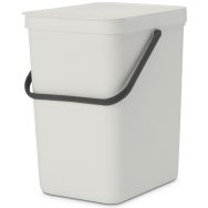 Poubelle Sort&Go 25L, Brabantia, Blanc