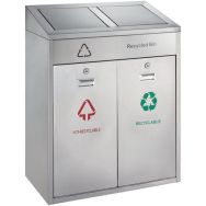 Poubelle Tri-Selectif 2x21L