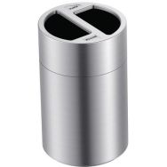 Poubelle Tri-Selectif 2x60 L aluminium