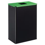 Poubelle Tri Selectif 60L Calitri - Tri Verre Manganèse/6018 Vert