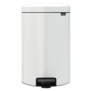 Poubelle à pédale NewIcon 20L blanche Brabantia