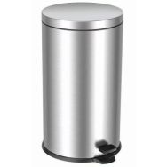 Poubelle à pédale Quaranta AISI 430 - Brillant - 40 L