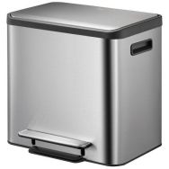 Poubelle à pédale Tri-sélectif EcoCasa 2x12L