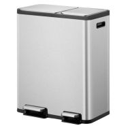 Poubelle á pédale Tri-sélectif EcoCasa 30+20 L, EKO