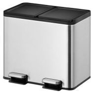 Poubelle à pédale tri sélectif  Essential splitted 2x10L