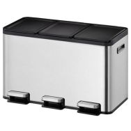 Poubelle à pédale tri sélectif  Essential splitted 3x10L