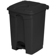 Poubelle agroalimentaire en plastique - grise -45L -Probbax