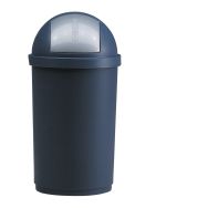 Poubelle en plastique - Bleu
