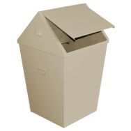 Poubelle métallique avec à levier 62 et 128 L