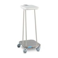 Poubelle mobile inox GAS - Hupfer