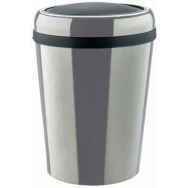 Poubelle oval à couvercle basculant Swingo - Brillant - 60 L