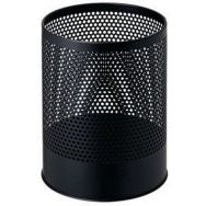 Poubelle perforée Pois - 14 L - Noir