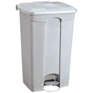 Poubelle plastique agroalimentaire 90 L gris