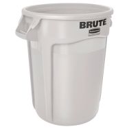 Conteneur rond Brute® 38 L blanc - Rubbermaid
