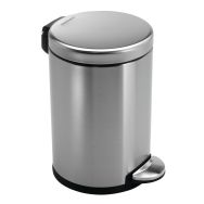 Poubelle ronde à pédale 3L et 4,5L, Poids : 1.10 kg