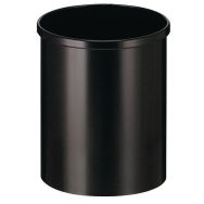 Poubelle ronde en métal - 50 L
