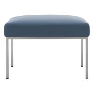 Pouf Atrium tissu M1 Bleu gris