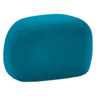 Pouf Come tissu polyester Trévira CS classé non feu