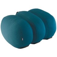 Pouf Emeki tissu polyester recyclé M1