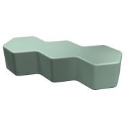 Pouf Honey droit H30cm LXHXP:128,5x30x64,5 cm