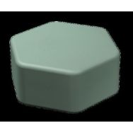 Pouf Honey hexagone H20cm LXHXP:47,5x20x47,5 cm