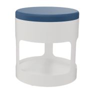 Pouf OROND mobile assise tissu enduit PVC M1