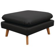 Pouf Riga enduit PVC non classé feu