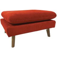 Pouf Riga tissu polyester non classé feu