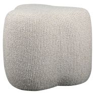 Pouf Trèfle Ecru