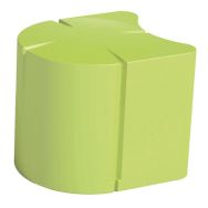 Pouf ovale Connexio - vert