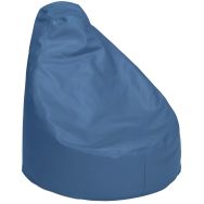 Pouf à billes en forme de poire Diabolo Pétrôle