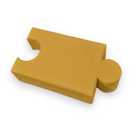 Pouf puzzle H10cm droit LXHXP:74x10x40 cm