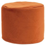 Pouf rond Marilyn Velvet terracotta