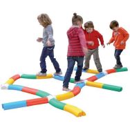 Poutre d'équilibre courbée l'unité