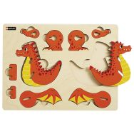 Premières maquettes - le dragon