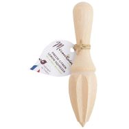 Presse-citron 16 cm en bois de hêtre - Mirontaine