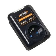 Prise S1 USB-A parafoudre et parasurtenseur